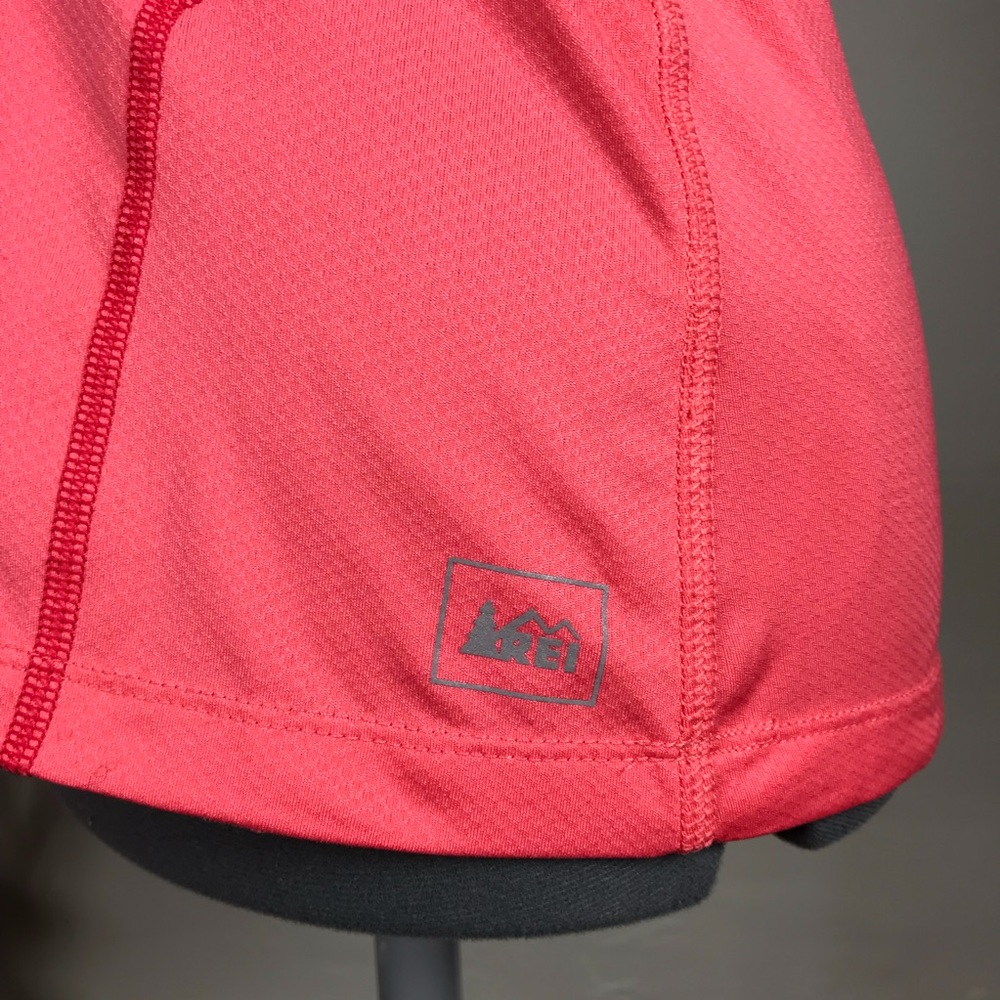 REI Salmon Pink Racerback Running Active Top - Picture 4 of 8